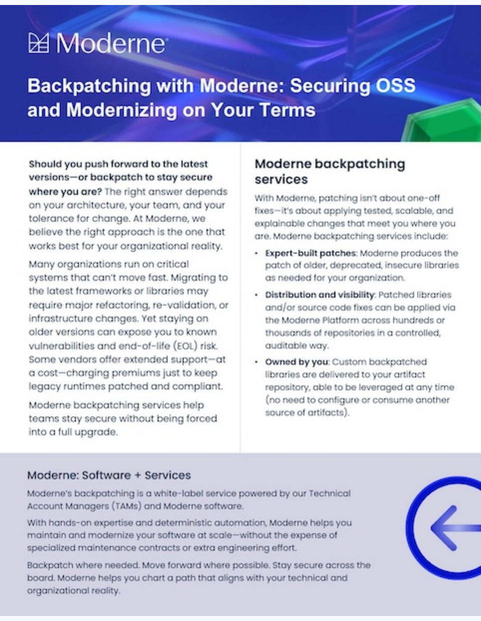 Backpatching with Moderne: Securing OSS and Third-Party Libraries | Moderne