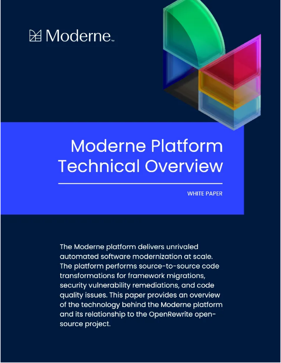 Moderne Platform Technical Overview | Moderne